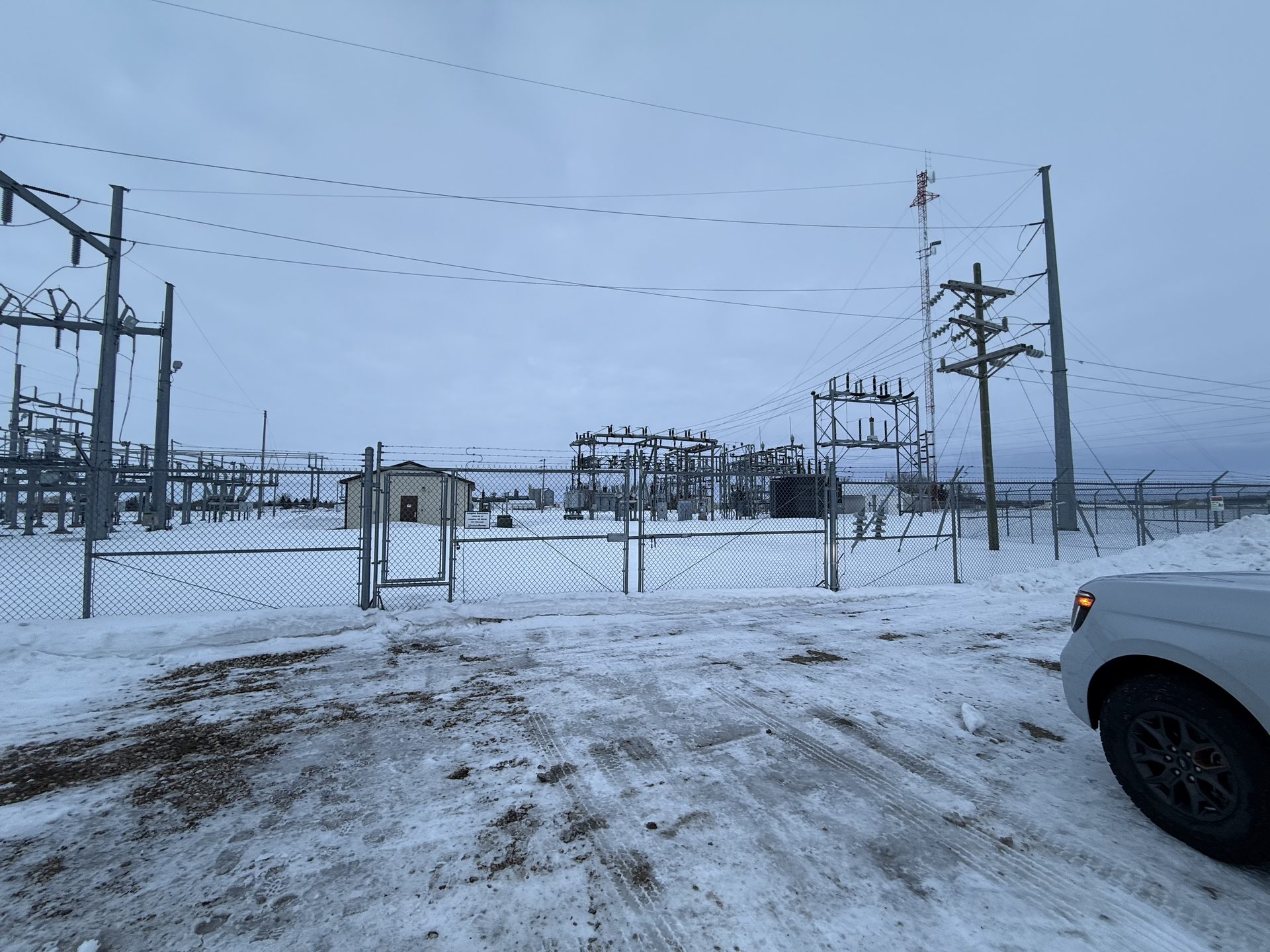 Langdon substation